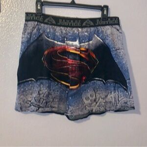 Batman V Superman Symbol Grey Boxers